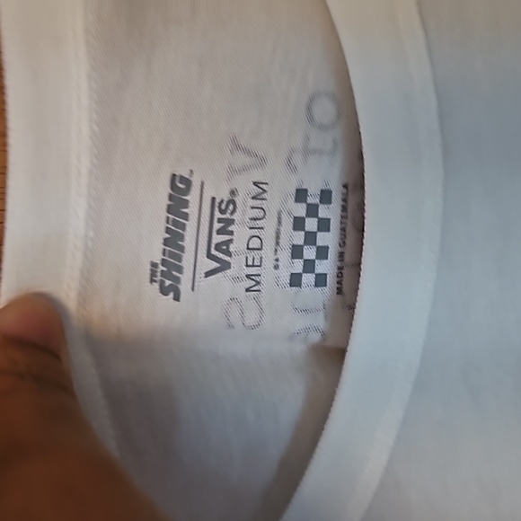 Vans The Shining White Long Sleeve Tee T Shirt sz Medium - Picture 5 of 6